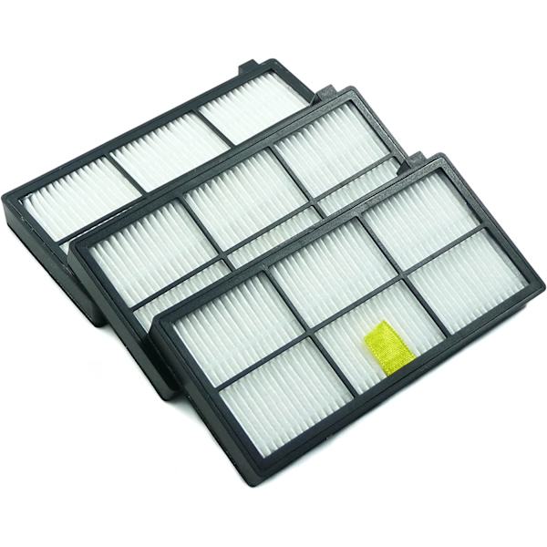 3 HEPA-filtre for iRobot Roomba 800-serien nr. 8.0.0.3.