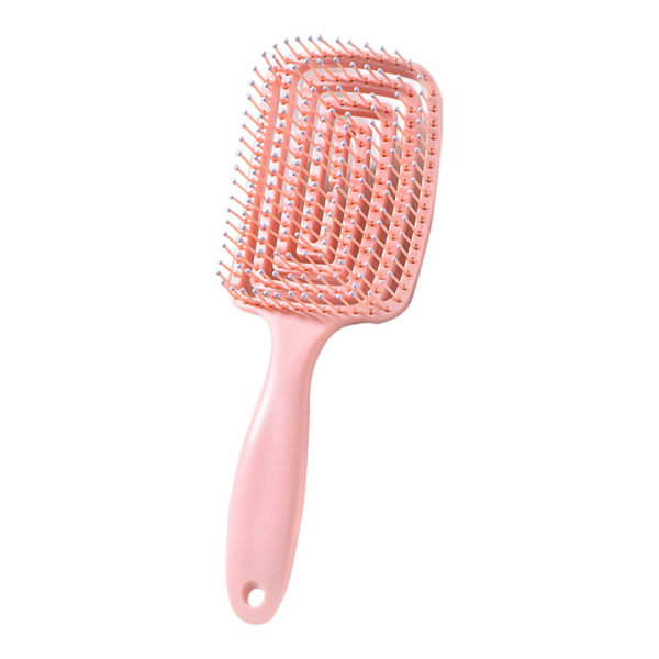 Macaron big curved comb scalp massage comb, not easy to tie