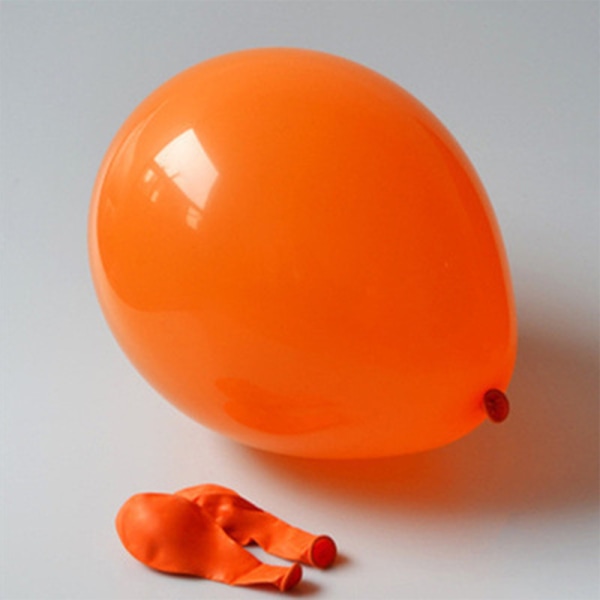 100-pakning 10-tommers tykke ballonger, lateks heliumballonger, for