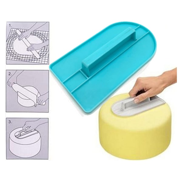 2 st Fondant Smoothing Tool Cake Dekorera Smoother Polisher