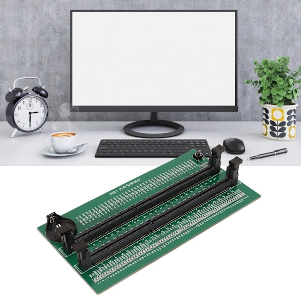 DDR3 hukommelsestester PCB DDR3 hukommelsestestkort med 110 LED-indikatorer til stationær computer DDR3-hukommelse