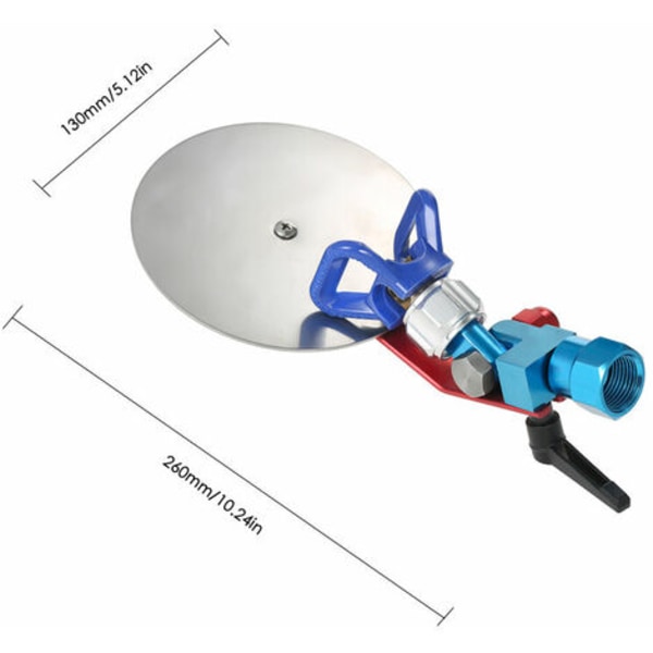 Spray Guide Tillbehör Verktyg Airless Sprutpistol Färg Divider för