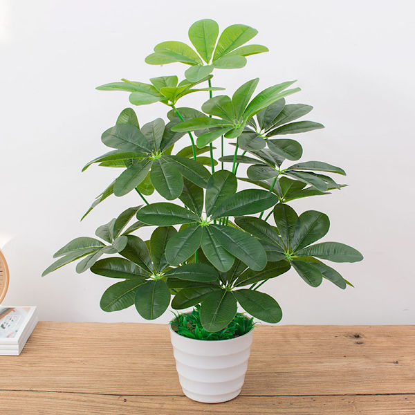 60CM Kunstig Real Touch Plante Monstera Træ uden Pot,