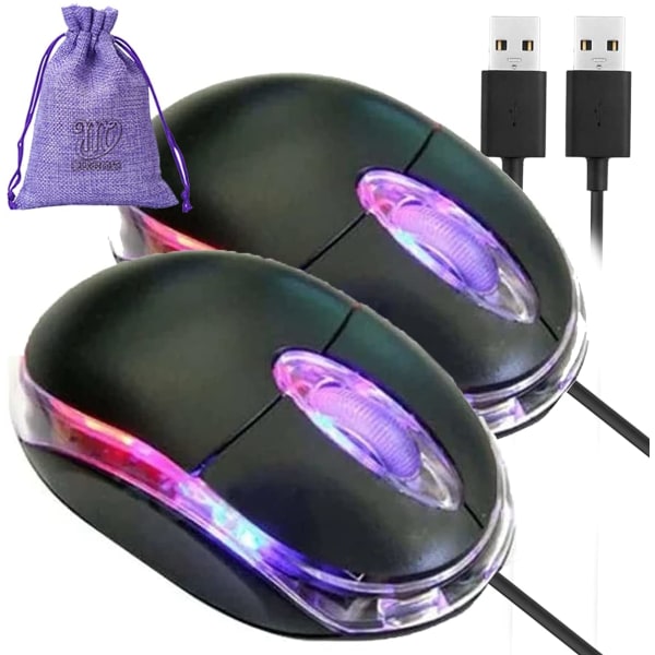 USB-mus er egnet for bærbar PC kablet USB-datamaskin kablet datamus optisk billig mini barnekontor liten