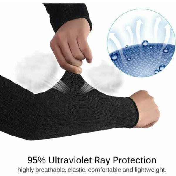 Skyddshandskar 1 par Kevlar ärmsskydd armbåge