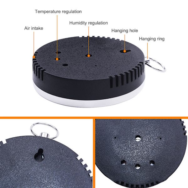 Termometer og hygrometer - Ideel termometer og hygrometer til drivhus