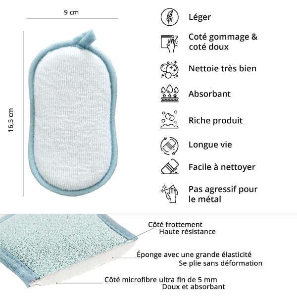 Disktrasa i tvättbar och återanvändbar (8-pack) - NY