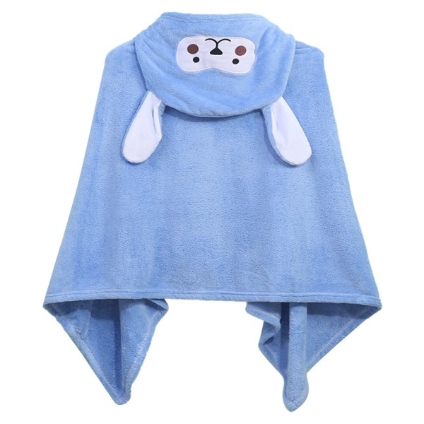 Girls' high-grade children's hooded towel, soft cotton, is very