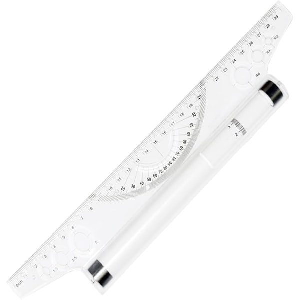 Parallel rullelineal, rullende parallel lineal 30, parallel tegnelineal, multi-purpose tegnelineal, multi-purpose plast rullende parallel lineal,