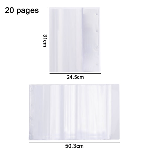 Kansio, muovitasku, läpinäkyvä paperi