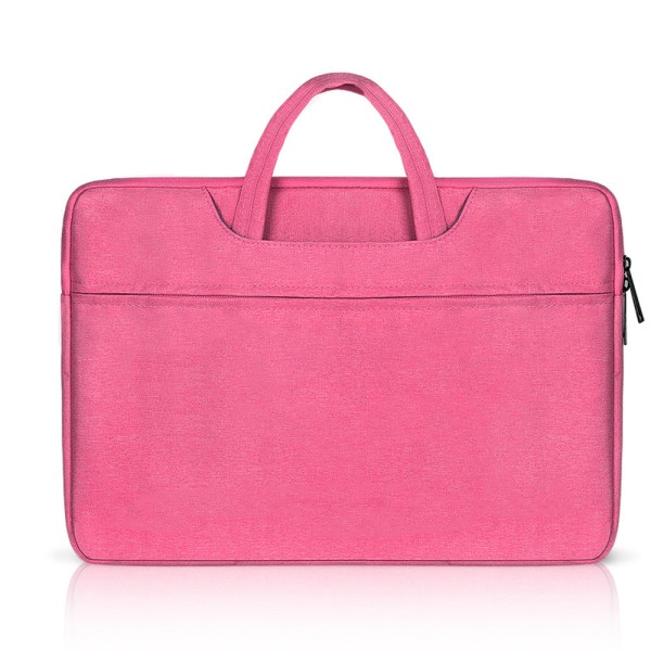 Laptopväska 14,1-15,4 tum Vattentåligt Case med Rose pink-14.1-15.4 inches