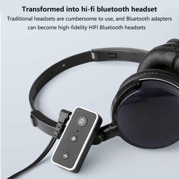 Kannettava langaton Bluetooth aux -sovitin, ääni-auton sarjan vastaanotin