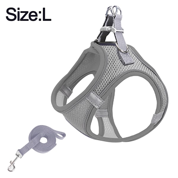 Hundesele - Valpe - Katt - Hundevest - Sele for små og mellomstore hunder