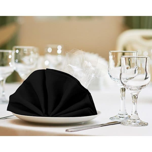 Cloth Napkins - 24-pack, Reusable White White