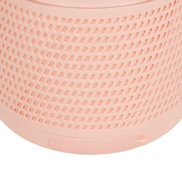 Bärbar Karaoke Maskin RGB Färgglada Lampor Handhållen Bluetooth Högtalare med Trådlös Mikrofon för Hemmabjudning Rosa