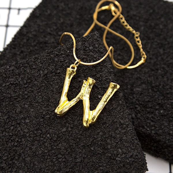 Unisex DIY 26 Kirjaimen Ristiriipus Kaulakoru Riippuva Alphabet Kaulakoru