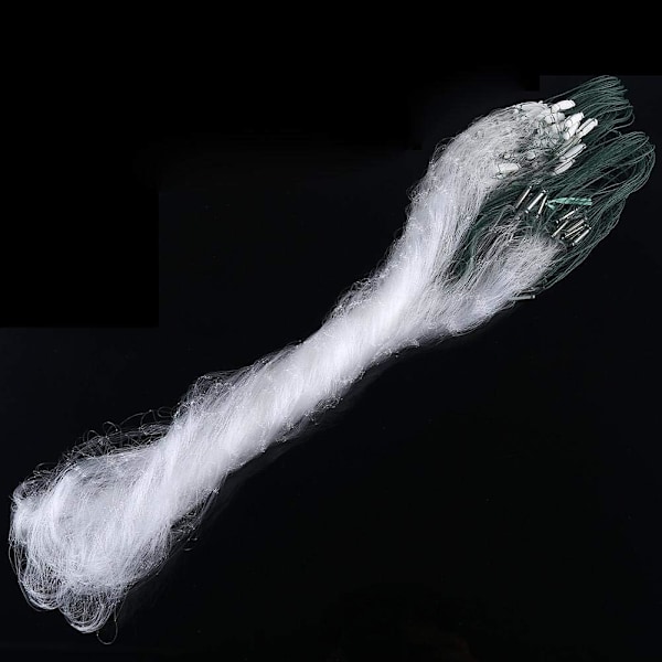 Enkelskikts fiskenät