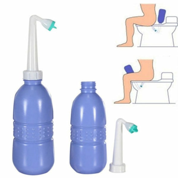 Håndholdt bidet - Bærbar rejsebidet - Frisk numserens - Bidetsprøjte