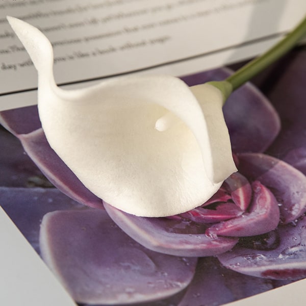10 stk. Kunstige Calla Lily Blomsterbuket til Bryllup Brud