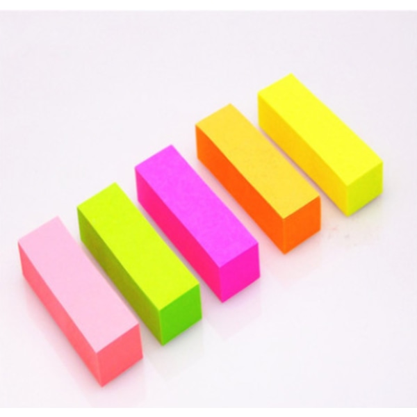 Sticky Notes 0,6 x 2 Self-Stick Notes 6 Bright Color 30 Pads,