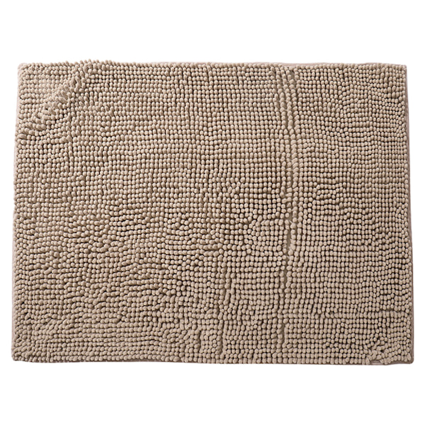 Supermjuk och absorberande fluffig badrumsmatta, maskin