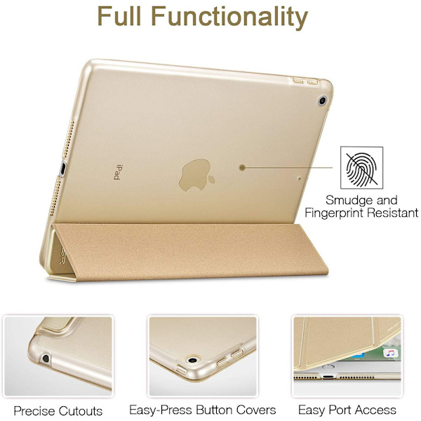 2018/2017 IPad 9.7 5:e / 6:e generationen - Slim Lättvikt