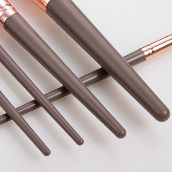 Makeupbørste Professionel 16 stk Makeupbørstesæt Makeup Toilettaske Børstesæt