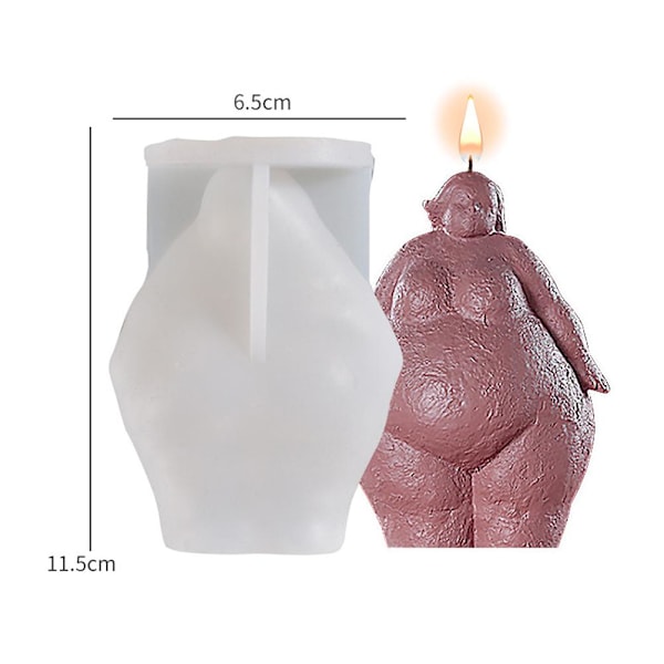 Unik Resin Gjutform Formad Som Ett Långfinger, Perfekt För Att Skapa Anpassade Ljus, Tvålar Och Bakverk, Vikbar Silikondesign För Enkel Användning