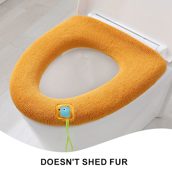 Pehmeät wc-istuimet, paksut ja lämpimät pehmusteet kahvalla