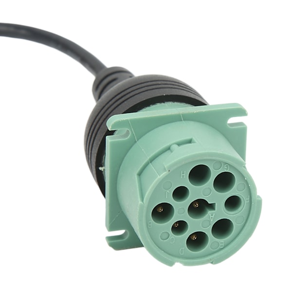 9-polig J1939 till 6-polig J1708 Diagnostikkabel Plug and Play ABS Plast Hög Flexibilitet Universal för Lastbilar