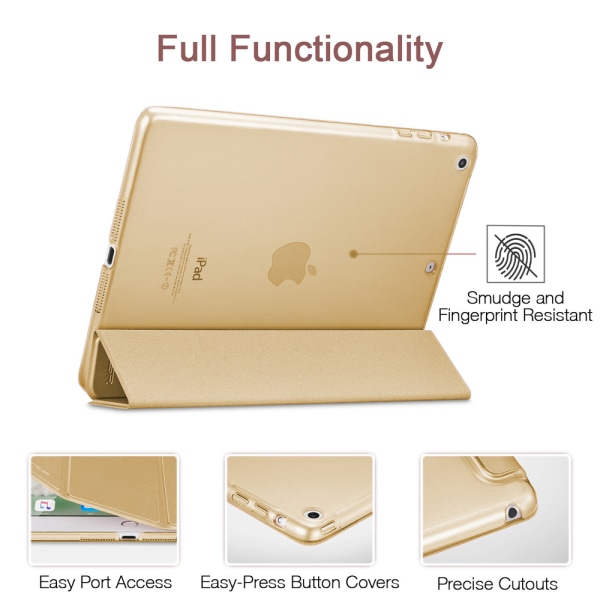 Smart deksel for iPad Air 2, smart deksel gjennomsiktig