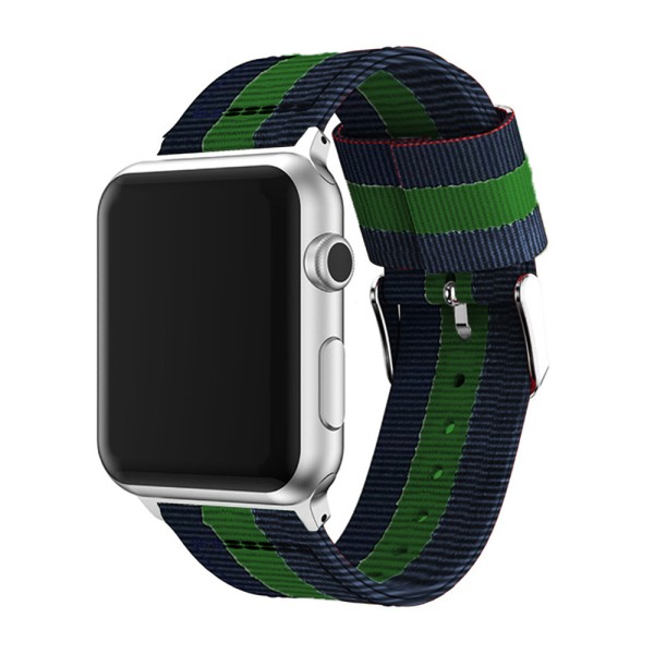 Kompatibel med Apple Watch Band, Fint vevd nylon justerbar