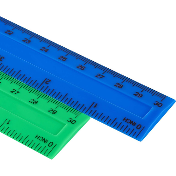 20-pack plastlinjal 12 tum rak linjal flexibel linjal
