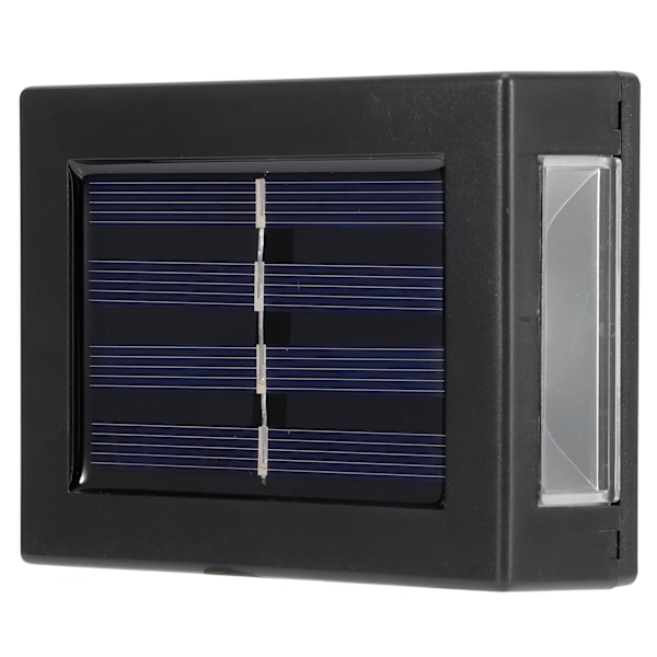 Soldrivna däcklampor, Auto ON/OFF solstolplampor för utomhusvägglampor, 2 LED SMD-chips Hög ljusstyrka & Brett belysningsområde, IP65