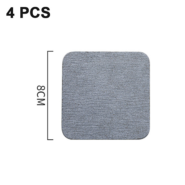 4 stk diatomitt-brikker for raske drinker og planter, 8*8cm