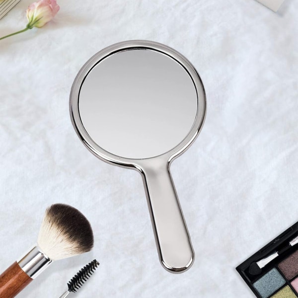 Makeup håndspejl, rejsehåndholdt spejl kosmetisk spejl
