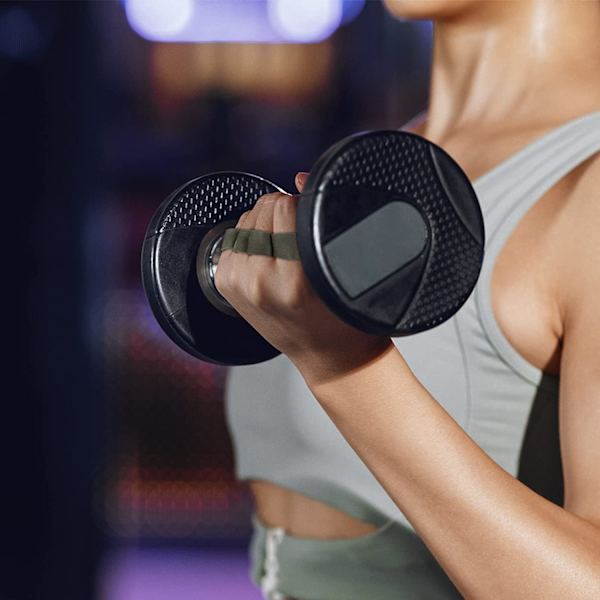 Grip Pads til vægtløftning 4 Finger Loop Gym Workout Handsker