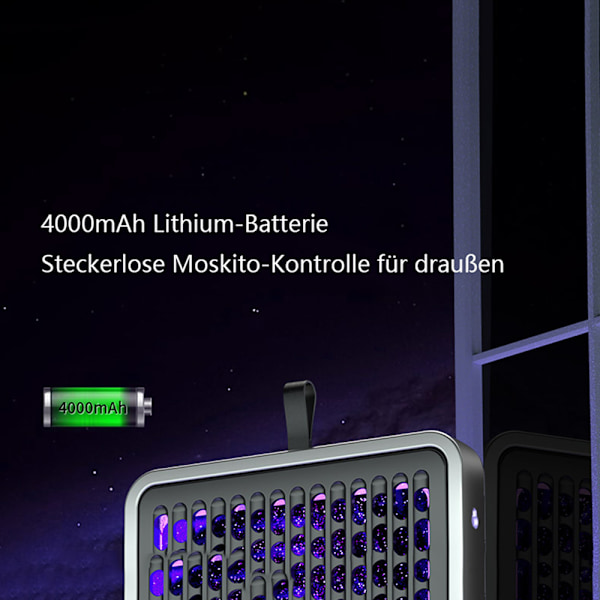 Elektrisk myggfälla med USB-laddning - Insektsdödare