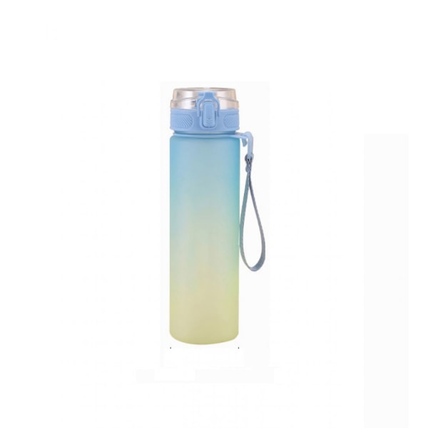 Trinkflasche mit Strohhalm und Zeitmarkierung - 2Liter BPA-Frei