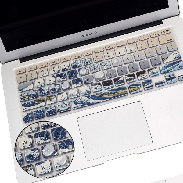 Silikoni MacBookin cover 13 tuuman MacBook Airille (A1466