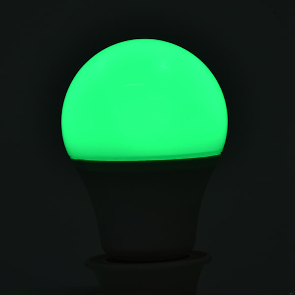 E27 10W RGBW LED Värillinen lamppu, kaukosäätimellä, kylmä valkoinen