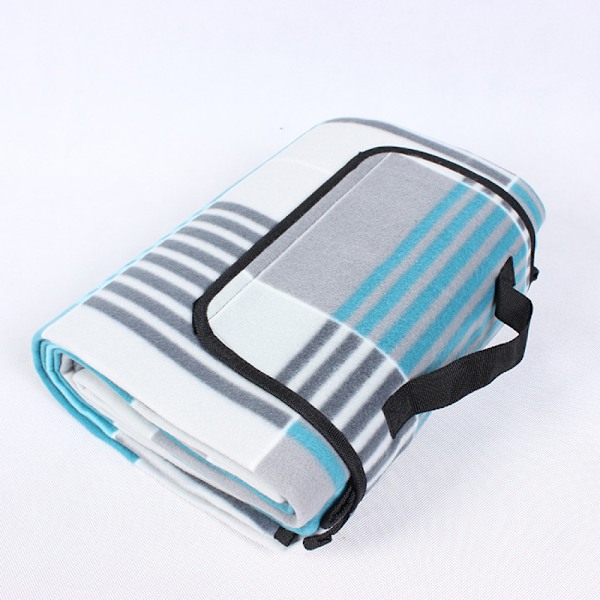 Picnic tæppe vandtæt sandal fleece 200 x 200 udendørs camping tæppe, strandtæppe