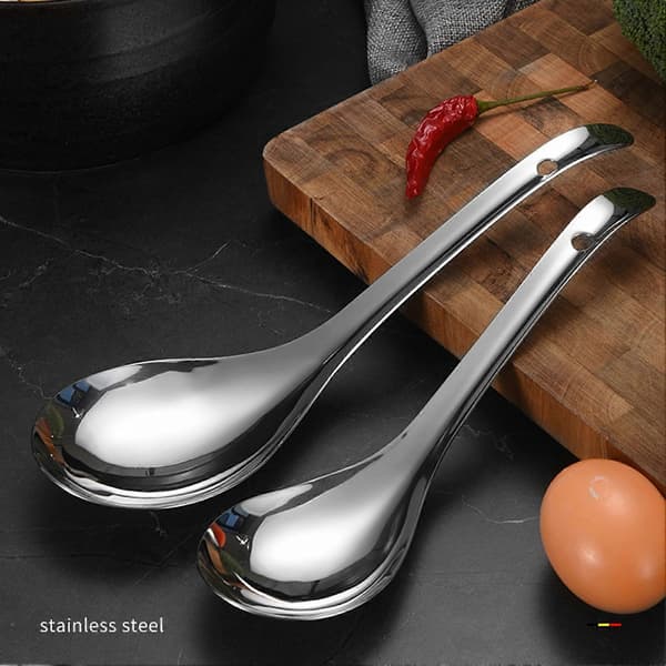 Profesjonell stor skje - Elegant og tung for buffet - Elegant A M
