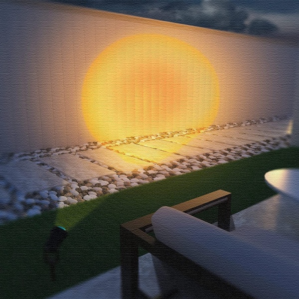 Spot Light Outdoor, 10W LED Landscape Spot Light för Courtyard G