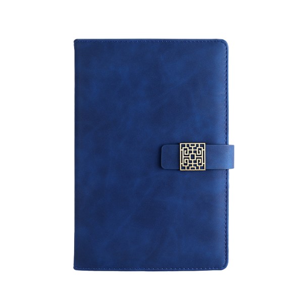 PU lædercover notesbog med magnetisk spænde og penneløkke
