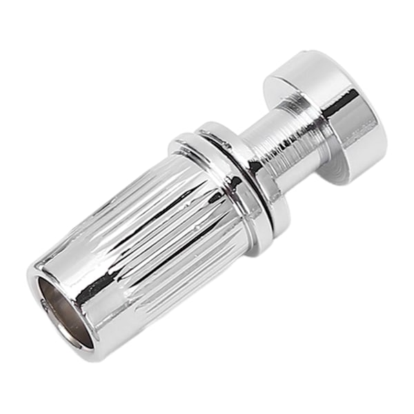 Gitarrstall Svansstycke Vändbart Wrap Around Sadelstall Stop Tailpiece för LP EPI Stil Elgitarrer Silver