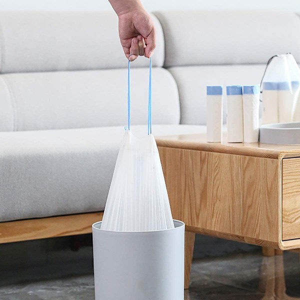 Charmount 4 Gallon søppelposer - 60 stk, snøring, små