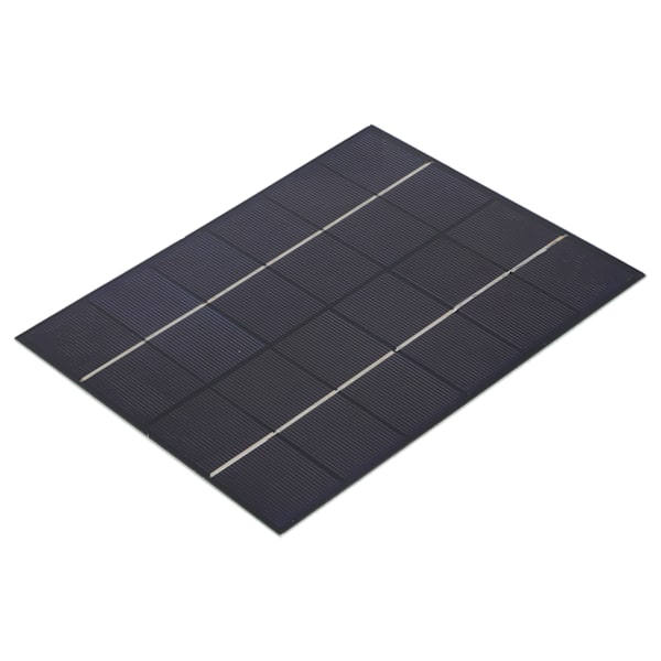 Bärbart vetenskapsprojekt: Polykristallin solpanel DIY Mini-laddare, omvandla solljus till elektricitet för utomhusaktiviteter och DC-batteriladdning