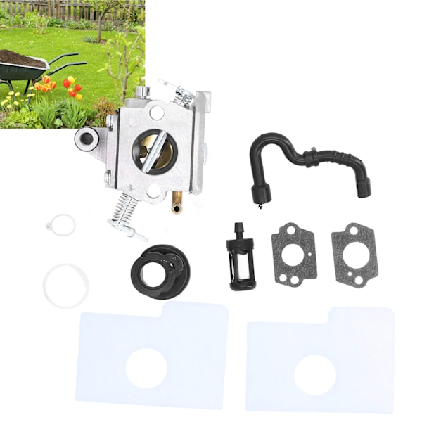 Aluminium Förgasarkit för Motorsågar STIHL MS180 170, Premiummaterial Säkerställer Maximal Hållbarhet, Perfekt Matchning för Omfattande Reparation, Enkel