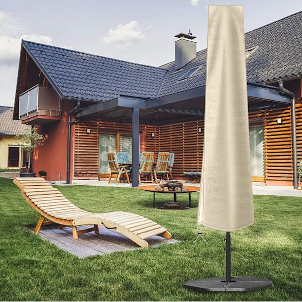 Varjostin suojus, 7-11 jalkaa terassille varjostin suojus, 420D PVC pinnoite